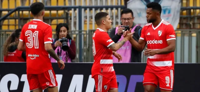 River Plate ante Colo Colo - Foto. AFP