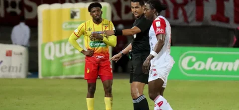 Santa Fe recibe a Pereira. Foto: VizzorImage / Pablo Bohorquez