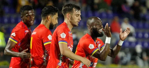 Pasto ganó y eliminó a América del cuadrangular. / Foto: Vizzorimage.