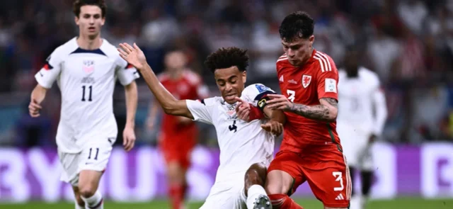 Estados Unidos y Gales empataron 1-1. Foto: AFP