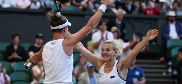 Finalistas WImbledon Femenino 2022. Foto: AFP