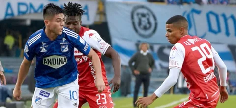 Santa Fe y Millonarios se juegan más que el honor | Foto: VizzorImage / Andres Rot