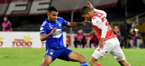 Santa Fe y Millonarios quedaron eliminados | Foto: VizzorImage / Felipe Caicedo