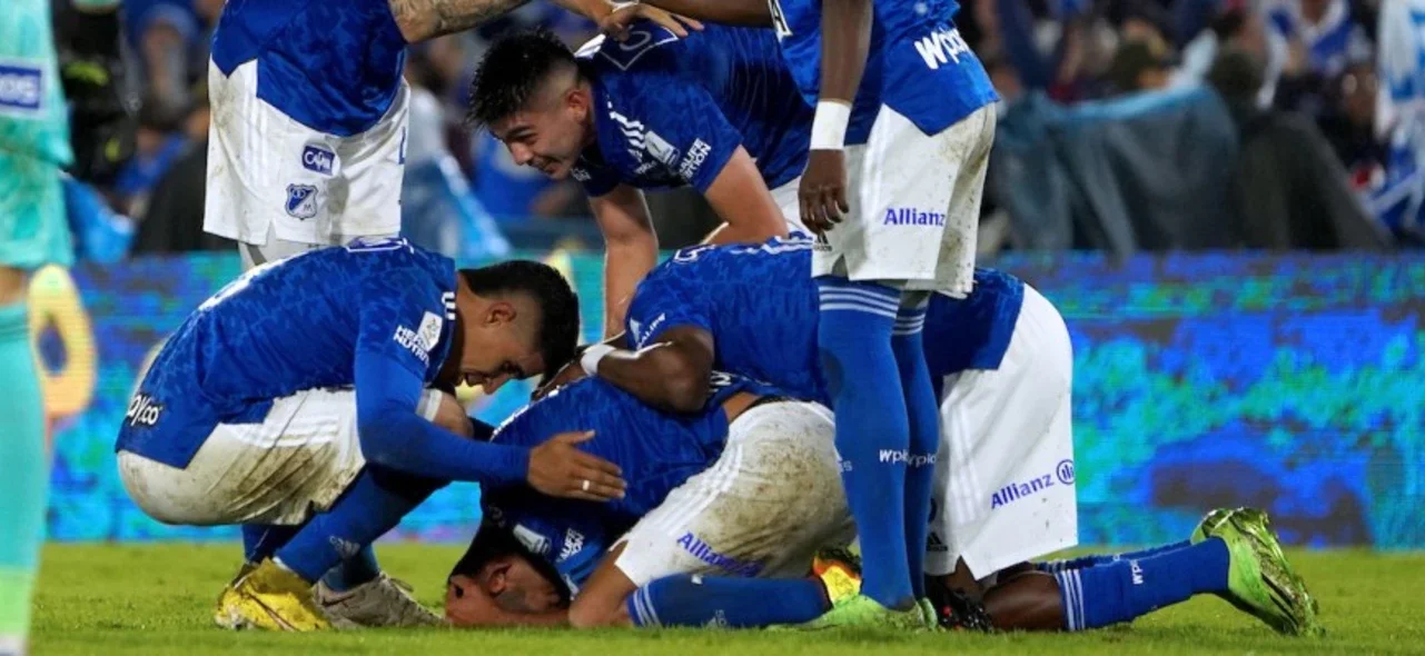 ’Macka’ y su celebración tras el gol del título | Foto: VizzorImage / Andres Rot ’Macka’ y su celebración tras el gol del título | Foto: VizzorImage / Andres Rot