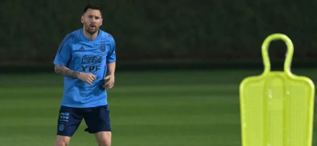 Messi realizó trabajo diferenciado / AFP