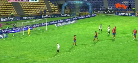 Falque por poco abre el marcador en Pasto