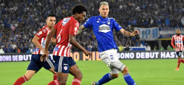 Junior y Millonarios se citan en el ‘Metro’ | Foto: VizzorImage / Felipe Caicedo