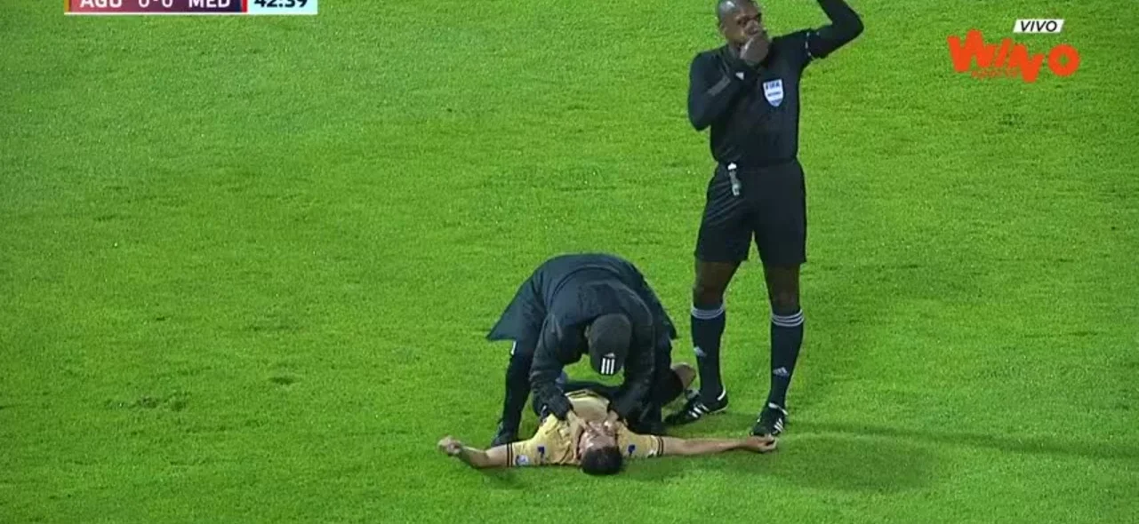 Águilas Doradas pasó un susto con el jugador Duarte