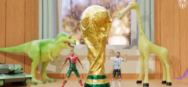 Cristiano y Messi protagonizan una divertida adaptación de ‘Toy Story’