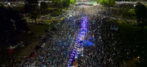 Celebración en Buenos Aires - Foto: AFP