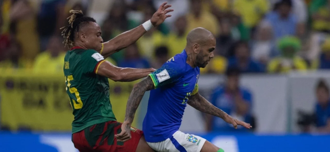 Camerún vs. Brasil - Foto: AFP
