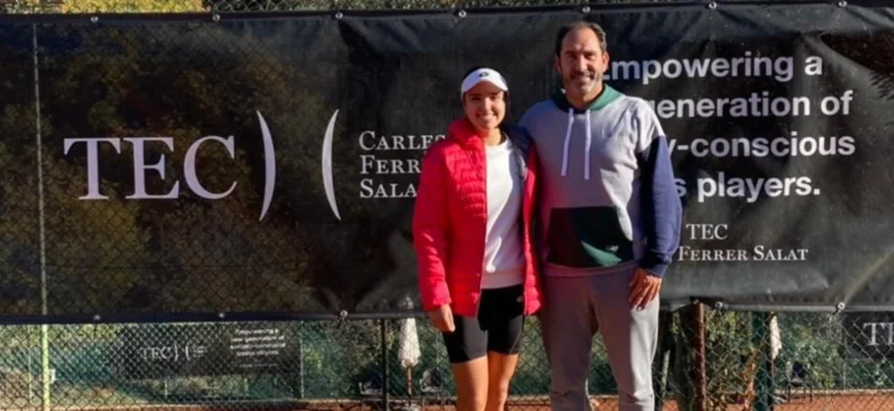 Camila Osorio tiene nuevo entrenador. / Foto: Cortesía.