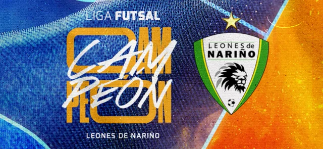 Leones de Nariño nuevo campeón de la Liga BetPLay de Futsal