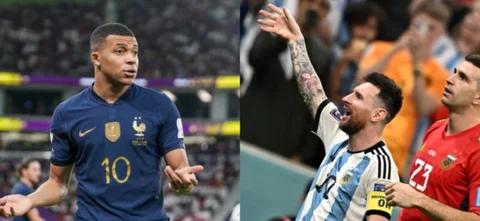 Francia vs. Argentinas - Fotos: AFP