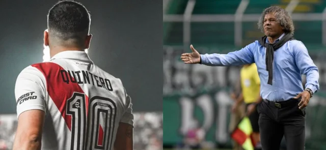 El guiño de Gamero a Quintero desata locura en hinchas. / Foto: Vizzorimage.