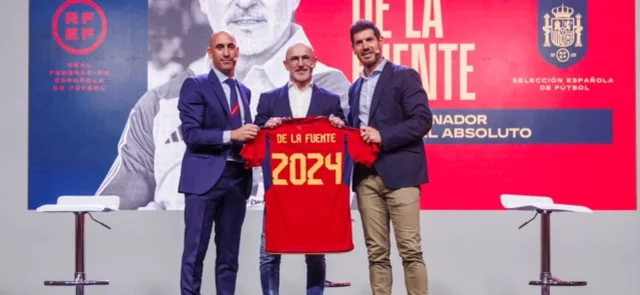 Luis de la Fuente entrenador de España. / Foto: SEFutbol