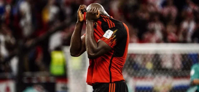 Lukaku y Bélgica lamentan la falta de definición en Catar. / Foto: BelRedDevils.