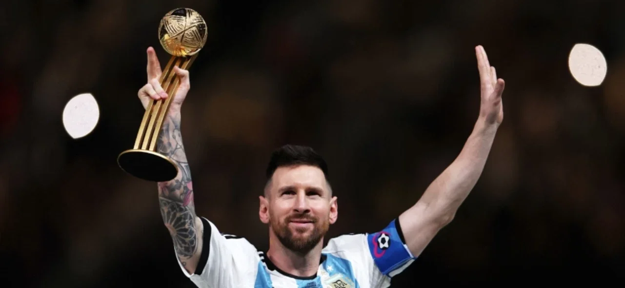 Messi y 152 tocayos colombianos luego del Mundial. / Foto: Selección Argentina.