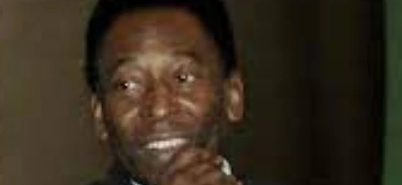 Willington Ortiz sobre Pelé. / Foto: Wiki Commons.
