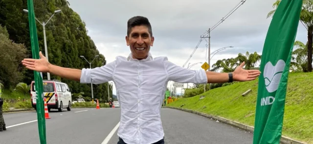 Así se vio a Nairo Quintana en el día de su boda. / Foto: NairoQuinCo