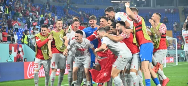 Suiza clasificó a la siguiente ronda - Foto: AFP