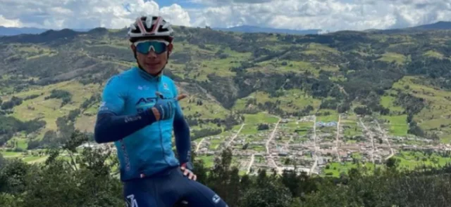 Miguel Ángel López respondió al Astana. / Foto: Instagram Miguelsuperlopez