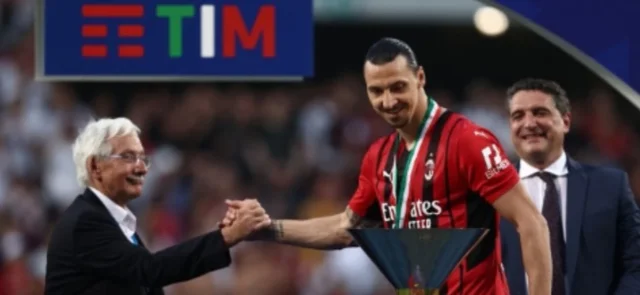 Zlatan Ibrahimovic es leyenda del AC Milan. Foto: AFP