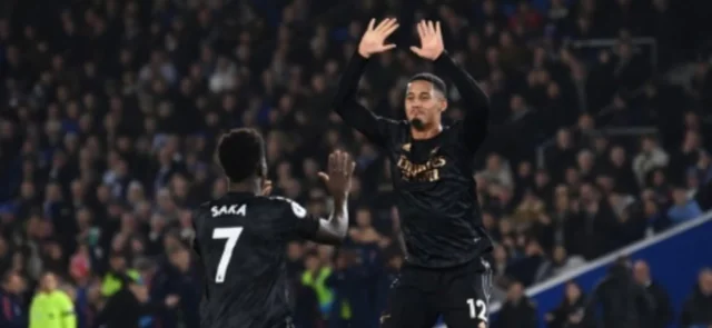 Arsenal es líder de la Premier League. Foto: AFP