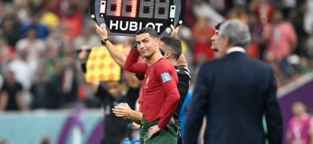 Cristiano Ronaldo, ausente en la titular ante Suiza / AFP