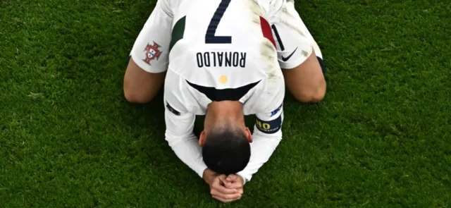 CR7 no terminó de la mejor manera su cita en Catar / AFP