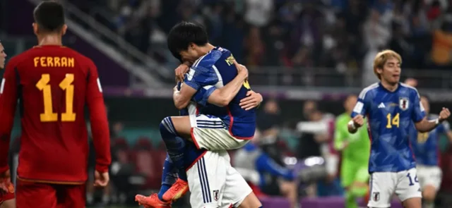 Japón le remontó a España / AFP