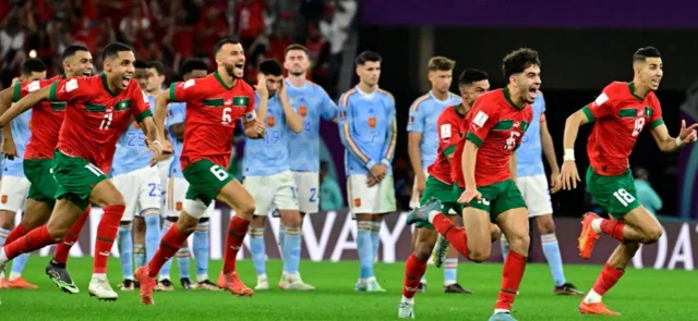 Marruecos hace historia / AFP