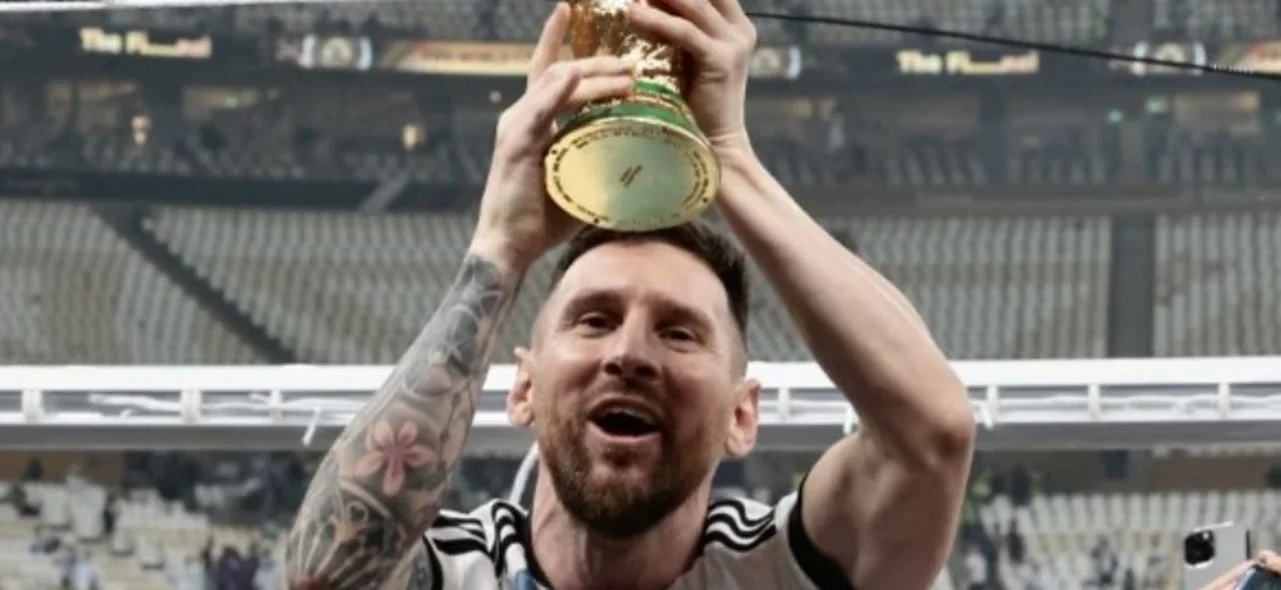 Messi, campeón del mundo / AFP