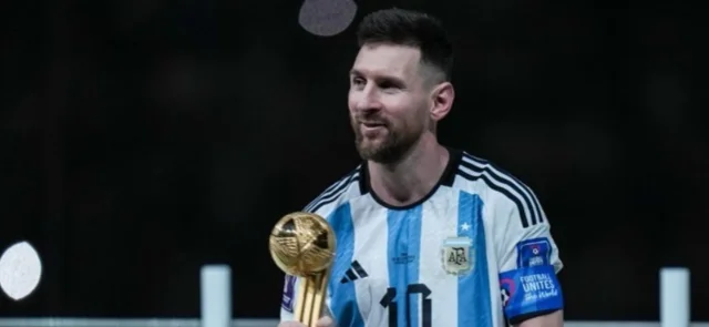 Messi y una muestra de humildad / AFP