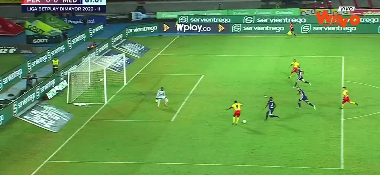 Pereira y Medellín empatan 1-1 en el marcador global.