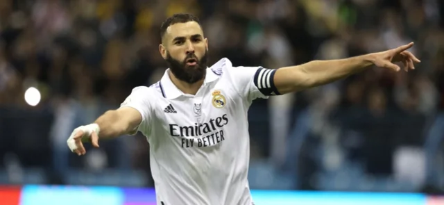 Karim Benzema se perdió el Mundial con Francia. Foto: AFP