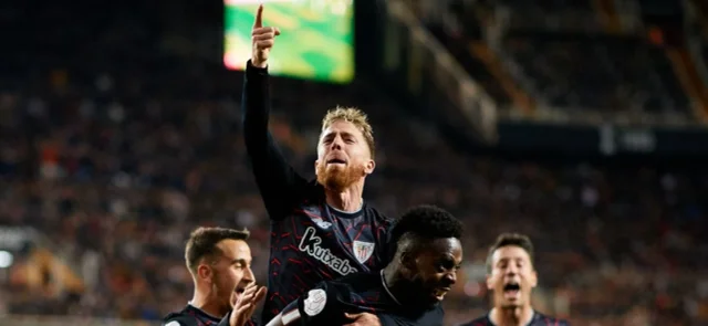 Athletic Club pasó a las semifinales de la Copa del Rey. Foto: AFP