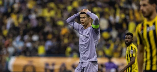 Cristiano Ronaldo no pudo anotar. Foto: AFP