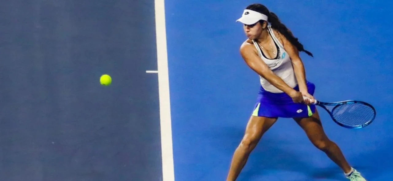 Camila Osorio y su ausencia en el WTA 250 de Hobart. / Foto: Fedecoltenis.