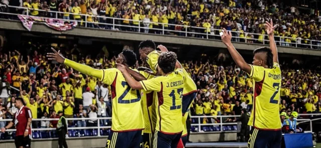 Colombia vs. Argentina. / Foto: FCF