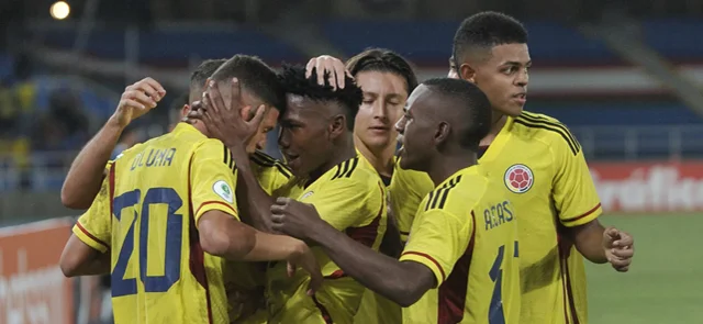 Colombia Sub-20 debutó con empate en el Sudamericano. / Foto: FCF