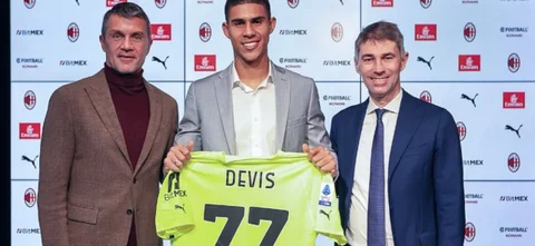 Devis Vásquez es jugador de AC Milán. / Foto: AC Milán.