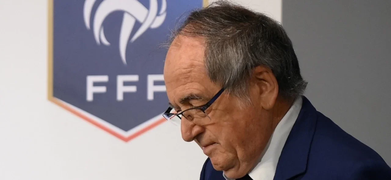 Noël Le Graët fue apartado de su cargo. Foto: AFP