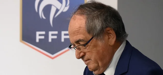 Noël Le Graët fue apartado de su cargo. Foto: AFP