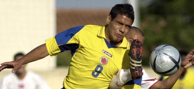 Radamel Falcao García en su etapa como juvenil de la selección Colombia. Foto: AFP