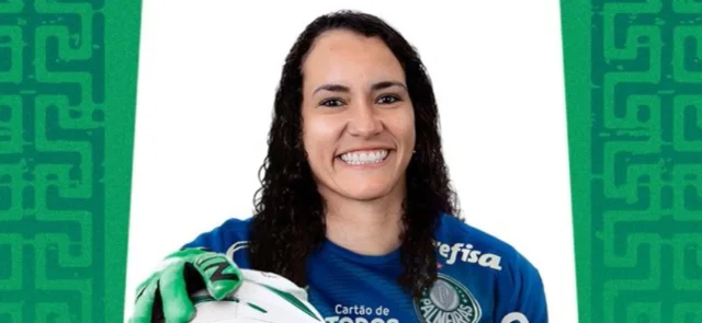 Kate Tapia es jugadora de Palmeiras Femenino. / Foto: Palmeiras Fem.