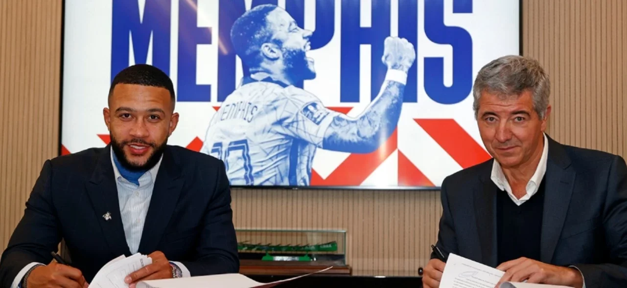 Memphis Depay - Foto: Atlético de Madrid