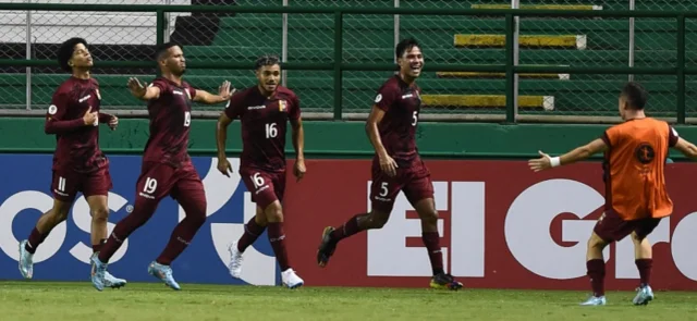 Venezuela venció a Ecuador. Foto: AFP