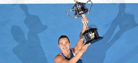A sus 24 años, Sabalenka es campeona del Abierto de Australia. / Foto: AFP.
