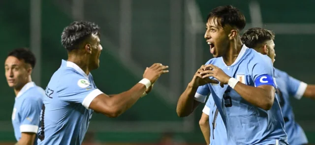 Uruguay goleó en su presentación. Foto: AFP